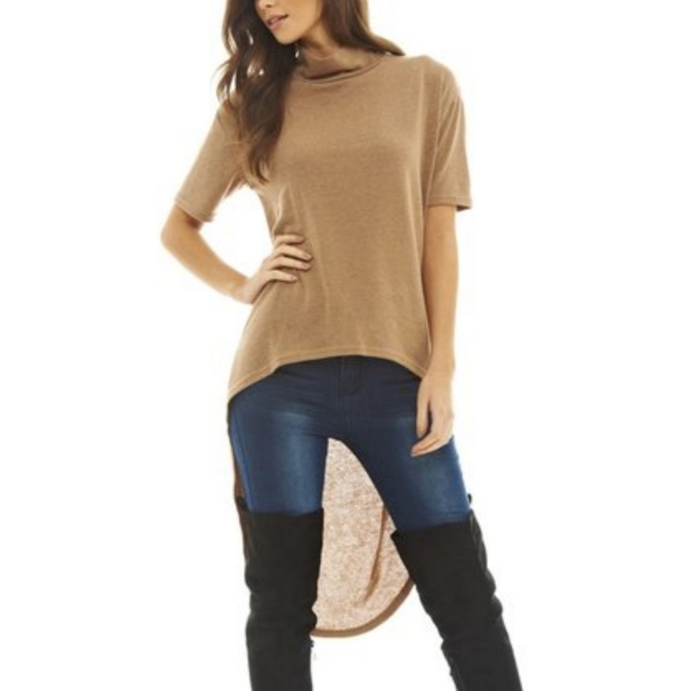 Ax Paris Hi-Low Top